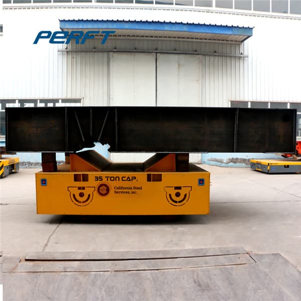 10T Electric Flat Cart For Tunnel Construction